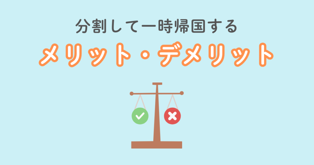 世界一周を分割して一時帰国するメリット・デメリット