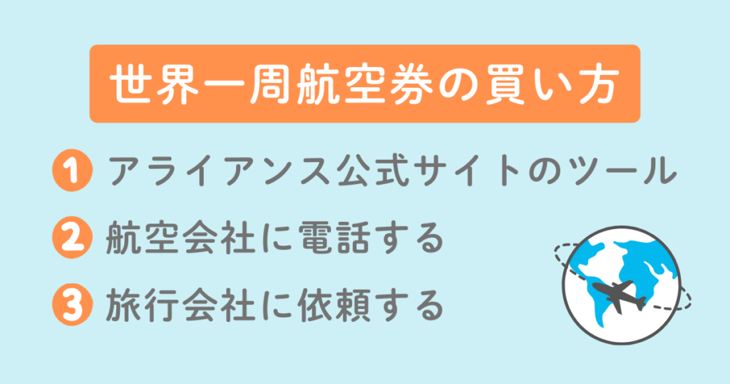 世界一周航空券はどこで買う？｜スターアライアンス／ワンワールド