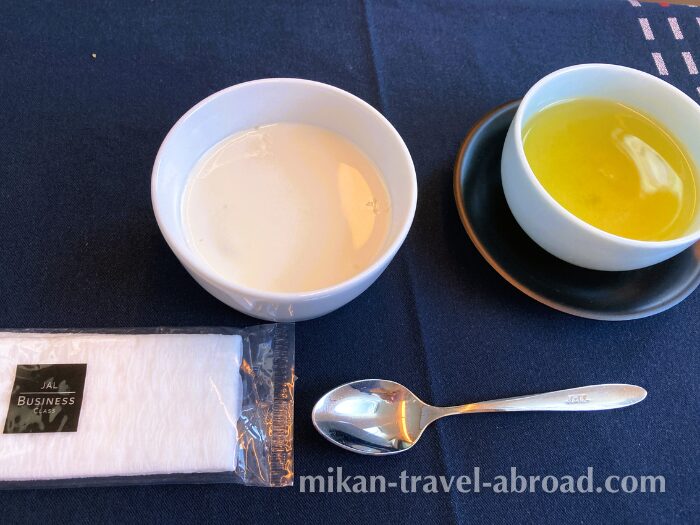 JAL機内食 ビジネスクラス