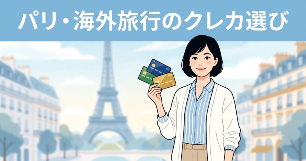 パリ・海外旅行でのクレジットカードの選び方【基礎知識】